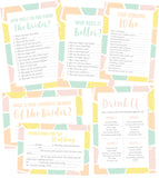 BRIDE & BRIDE EDITION ENGAGEMENT PARTY / WEDDING GAMES PACK