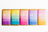 HELL YEAH OMBRE CHOCOLATE BAR WRAPPER PRINTABLE FAVOURS