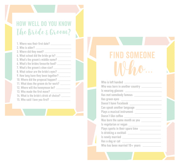 BACHELORETTE PARTY DRINKING GAME / HEN / PARTY GAMES DRINK IF PACK –  Bespoke Bride