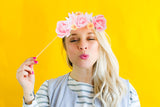 FLOWER CROWN PHOTO BOOTH PROP PRINTABLES