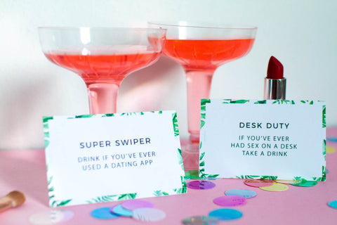BACHELORETTE PARTY DRINKING GAME / HEN / PARTY GAMES DRINK IF PACK