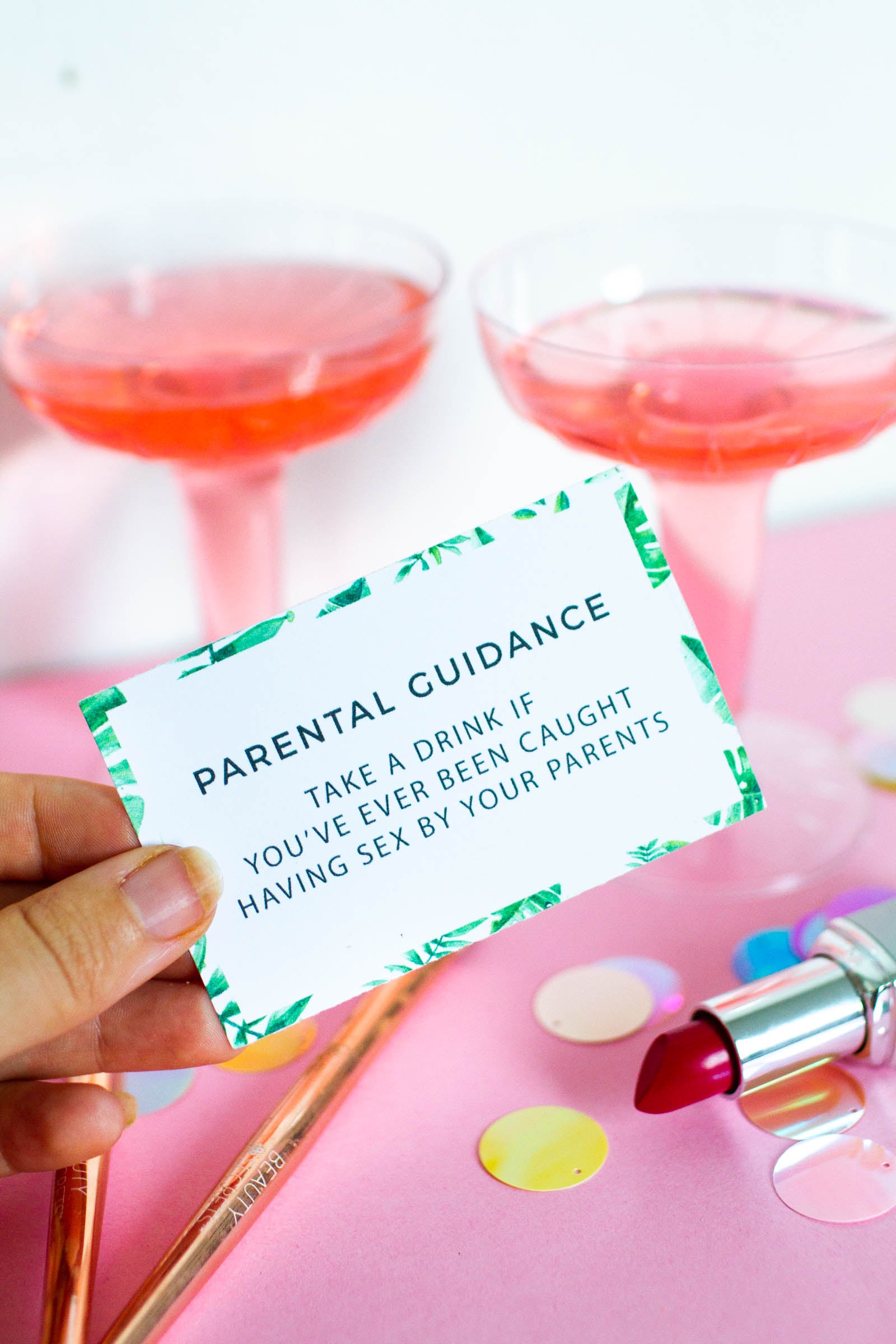 Bachelorette Party Drinking Game Hen Party Games Drink If Pack Bespoke Bride