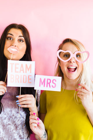 BRIDAL SHOWER / BACHELORETTE PARTY PHOTO BOOTH PROPS PRINTABLES